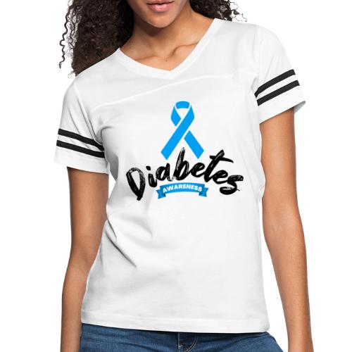 Diabetes Awareness - Women's Vintage Sports T-Shirt