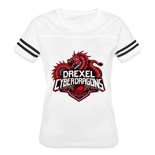 Red Team - Women's V-Neck Football Tee