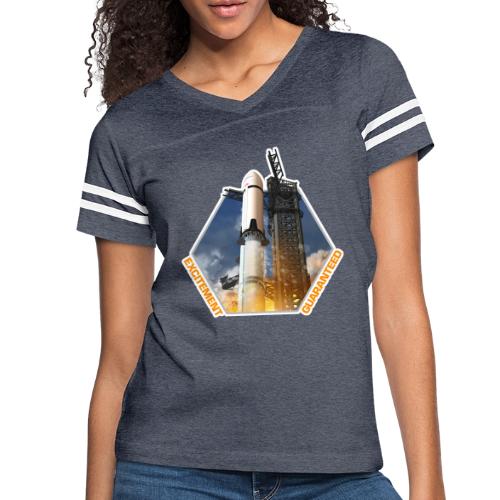 Starship HLS - Excitement Guaranteed - Women's V-Neck Football Tee