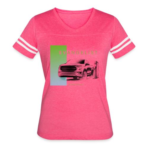 evangelist Ford F 150 Lightning - Women's V-Neck Football Tee