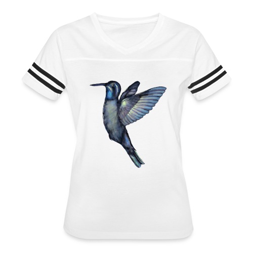 Hummingbird in flight - Women's Vintage Sports T-Shirt