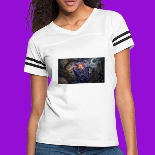 Hey You - Women's V-Neck Football Tee