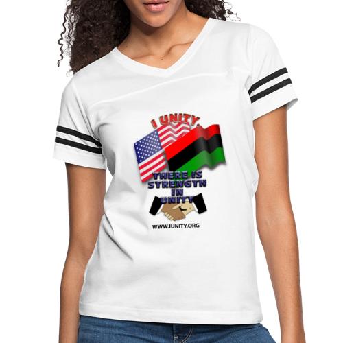 us afro E02 - Women's Vintage Sports T-Shirt