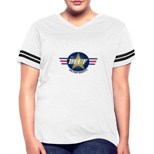 BLUF Mil Benefits Updated Icon 2020 - Women's Vintage Sports T-Shirt