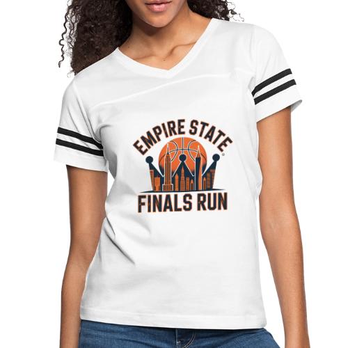 Empire State Finals Run - Women's V-Neck Football Tee