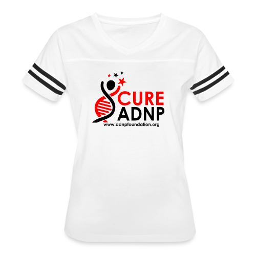 ADNP KRF NEW LOGO no shadow - Women's V-Neck Football Tee