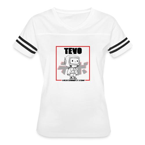 VRX Friends TEVO alpha - Women's V-Neck Football Tee