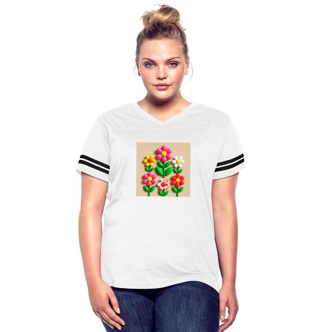 3D Flowers and Butterflies in Amber, Floral Design