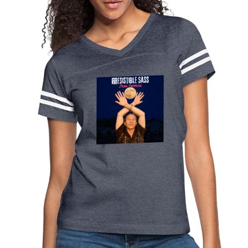 Irresistible Sass - Women's V-Neck Football Tee