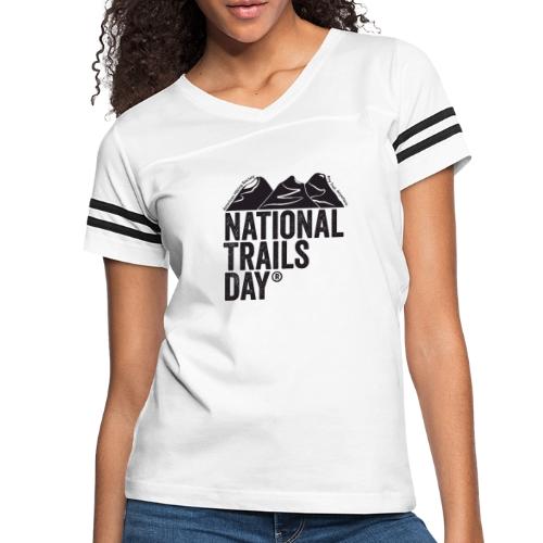 National Trails Day - Women's V-Neck Football Tee