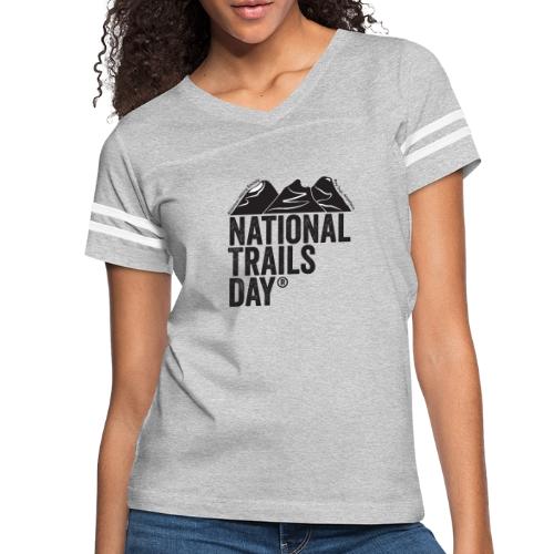 National Trails Day - Women's V-Neck Football Tee