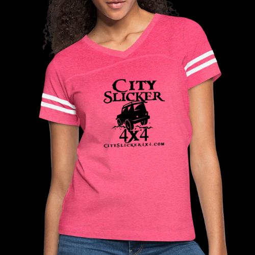 CS4x4 Original - Women's V-Neck Football Tee