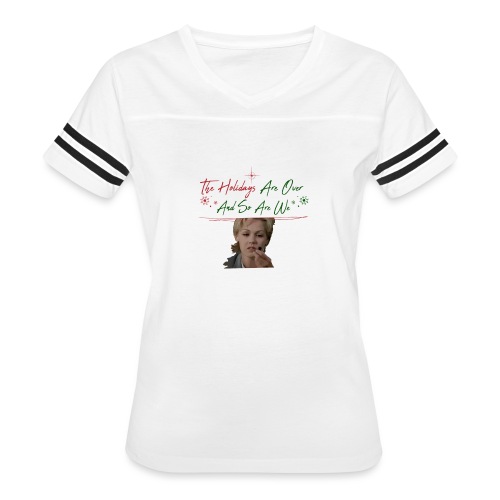 Kelly Taylor Holidays Are Over - Women's Vintage Sports T-Shirt