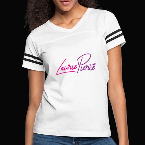 LauriePierce.com Logo - Women's Vintage Sports T-Shirt