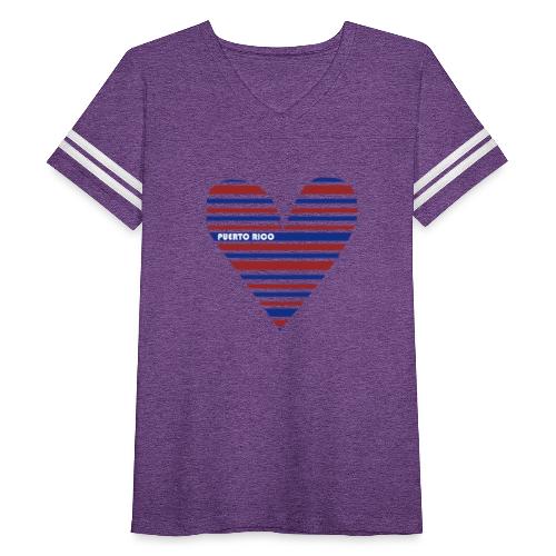 LOVE Puerto Rico - Women's Vintage Sports T-Shirt