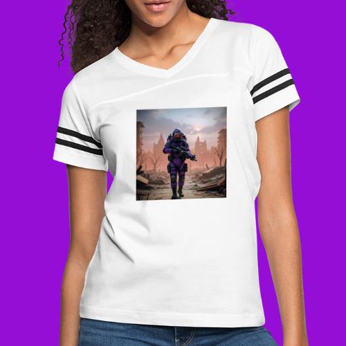 1763965977729 2 - Women's V-Neck Football Tee