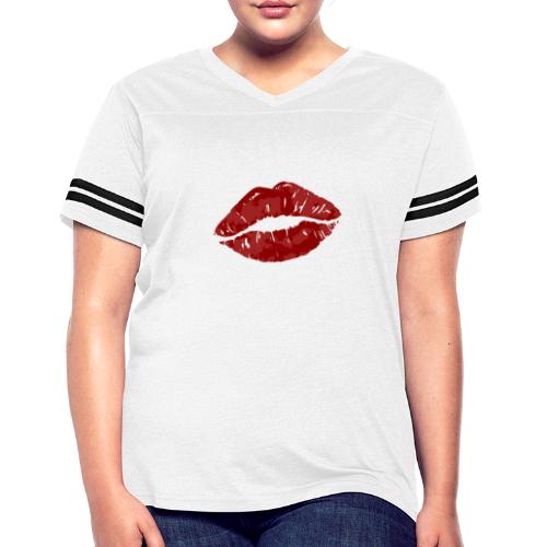 Kiss Me - Women's Vintage Sports T-Shirt