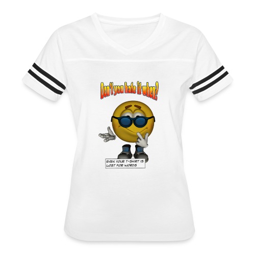 Lost For Words - Women's Vintage Sports T-Shirt