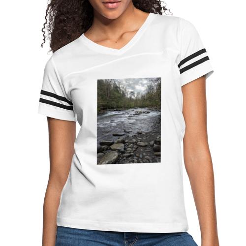 Great Smoky Mountains Greenbrier River - Women's Vintage Sports T-Shirt