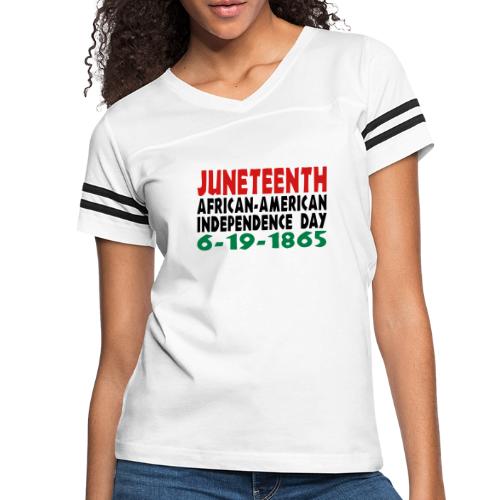 Junteenth Independence Day - Women's Vintage Sports T-Shirt
