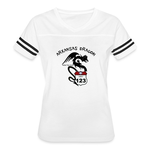The Arkansas Dragon T-Shirt - Women's Vintage Sports T-Shirt