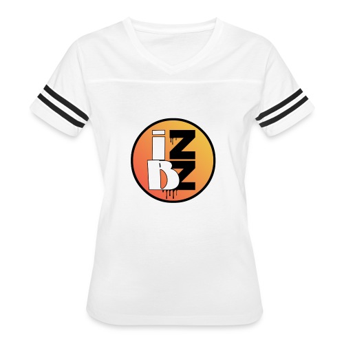 IZBZ Circle Logo - Women's Vintage Sports T-Shirt