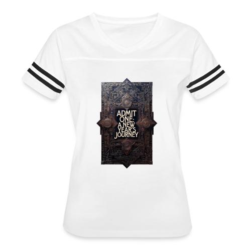 Art Deco VIP Pass T-Shirt - Women's V-Neck Football Tee