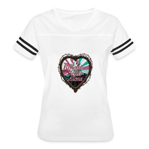 Reflection: Better Alone T-Shirt - Women's V-Neck Football Tee