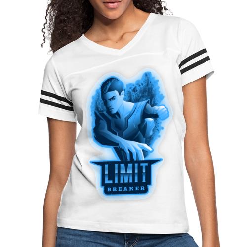 Limit Breaker - Women's V-Neck Football Tee
