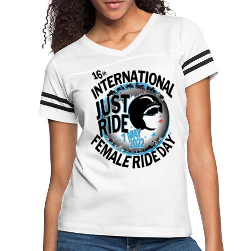 2022 International Female Ride Day Official Logo - Women's Vintage Sports T-Shirt