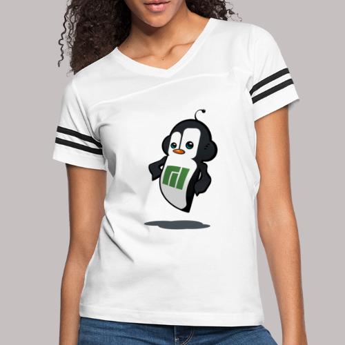 Manjaro Mascot confident right - Women's Vintage Sports T-Shirt
