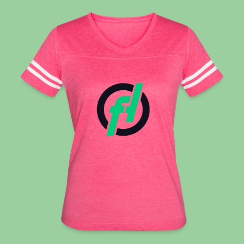 Fallout-Hosting Dark Icon - Women's Vintage Sports T-Shirt