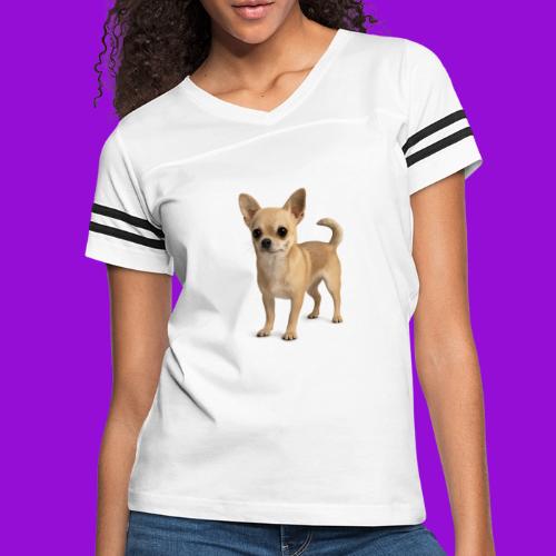 Chihuahua - Women's V-Neck Football Tee
