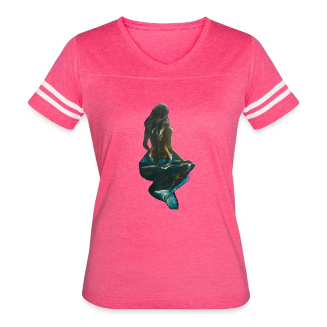Midnight Mermaid on a rock