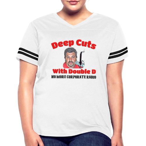 Double D s Deep Cuts Merch - Women's Vintage Sports T-Shirt