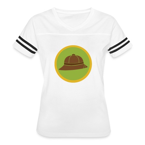 Adventureland Explorer Badge - Women's Vintage Sports T-Shirt
