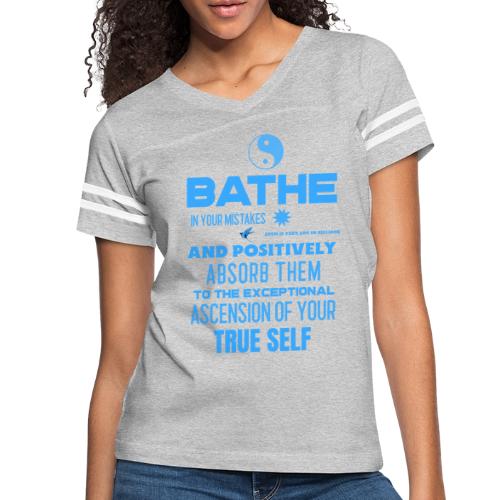 Exceptional Ascension - Women's V-Neck Football Tee