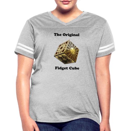 Figet Cube - Women's Vintage Sports T-Shirt