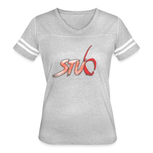 STU6 Logo T-Shirt - Women's Vintage Sports T-Shirt