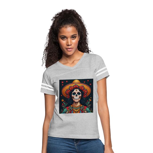 Charra Skull Art | Traditional Mexican Design