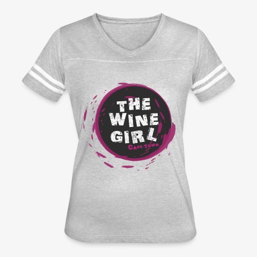 The Wine Girl - Women's Vintage Sports T-Shirt