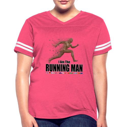 I am the Running Man - Cool Sportswear - Women's Vintage Sports T-Shirt