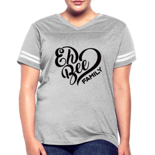EhBeeBlackLRG - Women's Vintage Sports T-Shirt