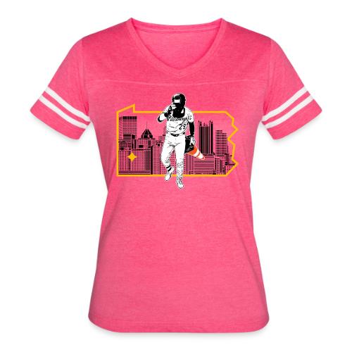 Fear The Cone III (Light) - Women's V-Neck Football Tee