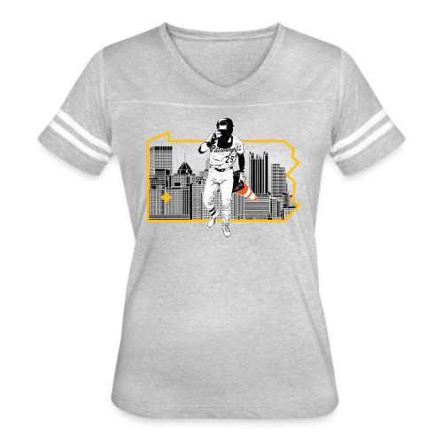 Fear The Cone III (Light) - Women's V-Neck Football Tee