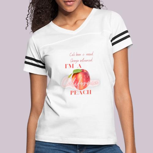 California Georgia - Women's V-Neck Football Tee