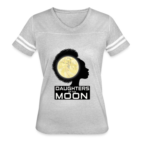 Daughters of the Moon Merchandise - Women's V-Neck Football Tee
