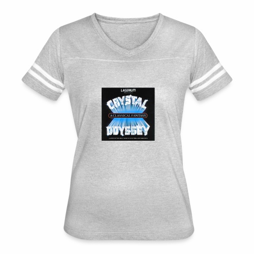 Laserium Crystal Osyssey - Women's Vintage Sports T-Shirt