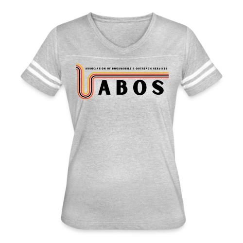 ABOS Retro - Women's V-Neck Football Tee