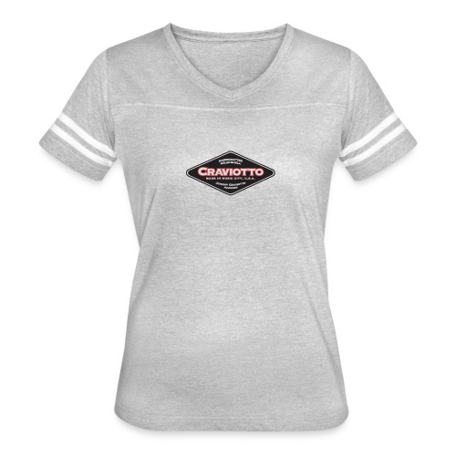 Craviotto Official Merchandise - Women's V-Neck Football Tee